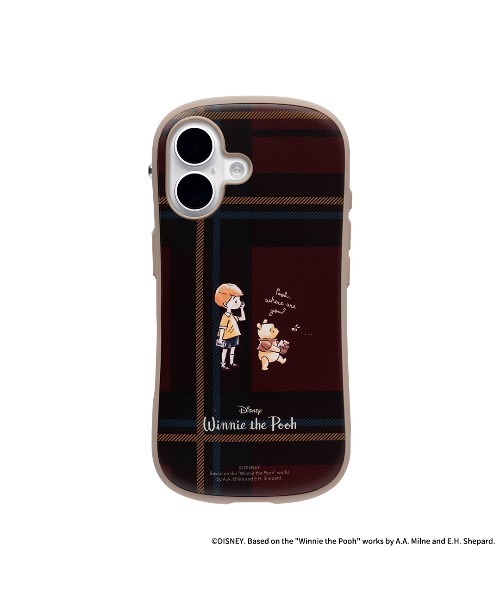 Disney(ディズニー)の「iPhone 17/16/15/14/13専用 ディズニーキャラクター iFace First Class Cafe MagSynq Magsafe対応 ケース くまのプーさん (プー/チェック)(スマホケース/カバー・レディース・ネイビー/オレンジ/レッド/ベージュ・iPhone 16/iPhone 13/14/15/iPhone 17)」の8枚目の写真