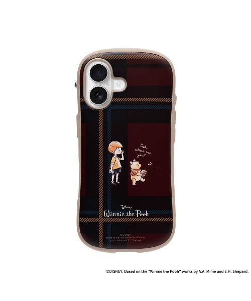 Disney(ディズニー)の「iPhone 17/16/15/14/13専用 ディズニーキャラクター iFace First Class Cafe MagSynq Magsafe対応 ケース くまのプーさん (プー/チェック)(スマホケース/カバー・レディース・ネイビー/オレンジ/レッド/ベージュ・iPhone 16/iPhone 13/14/15/iPhone 17)」の12枚目の写真