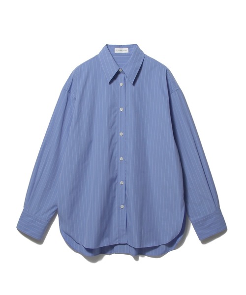 ESTNATION(エストネーション)の「ESTNATION / バックオープンビッグシャツ(シャツ/ブラウス・レディース・ブルーグラス/オフホワイト・38/36)」の8枚目の写真
