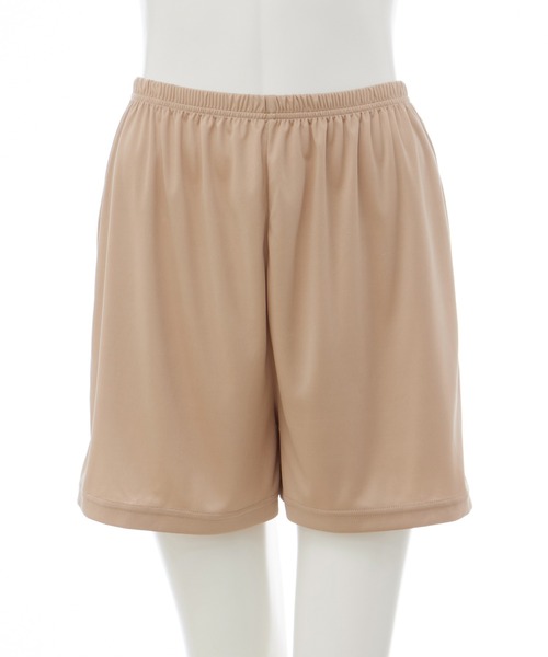 Honeys（ハニーズ）の「【吸水速乾・抗菌防臭・静電気軽減】インナーショートパンツ（インナーウェア/肌着・レディース・ベージュ/アイボリー/ブラック・L/M/S）」の10枚目の写真