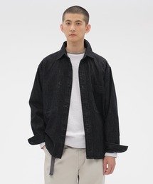MHL. | CANTON BLACK LIGHT DENIM(シャツ/ブラウス)