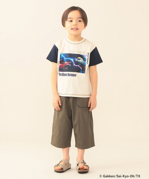 BEAMS mini（ビームスミニ）の「水陸両用パンツ 2026SS（90～140cm）（その他パンツ・キッズ・サックスブルー/オリーブ・100/140/130/120/110/90）」の6枚目の写真