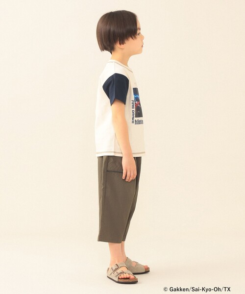 BEAMS mini（ビームスミニ）の「水陸両用パンツ 2026SS（90～140cm）（その他パンツ・キッズ・サックスブルー/オリーブ・100/140/130/120/110/90）」の7枚目の写真