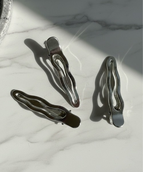 メタルヘアクリップ セット