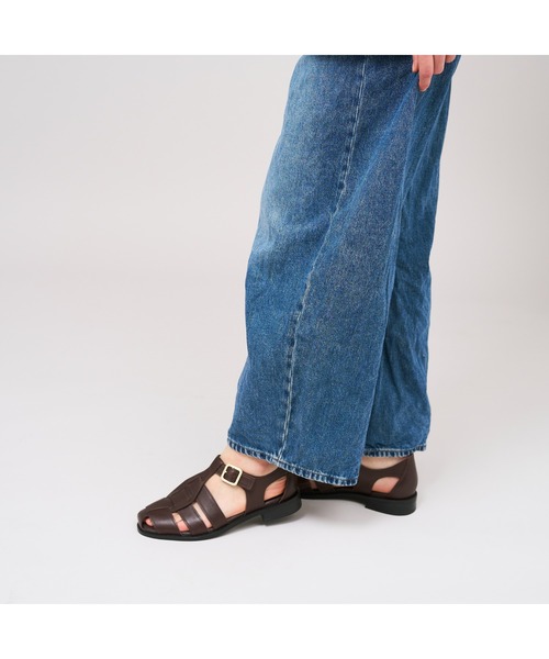 Clarks（クラークス）の「Hana Sun / ハナサン (ダークブラウンレザー)（サンダル・レディース・ダークブラウン・UK3.5/UK4/UK4.5/UK5/UK5.5/UK6/UK3）」の15枚目の写真