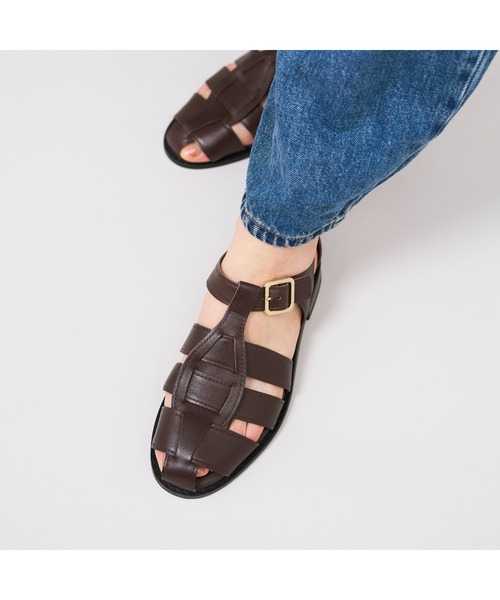 Clarks（クラークス）の「Hana Sun / ハナサン (ダークブラウンレザー)（サンダル・レディース・ダークブラウン・UK3.5/UK4/UK4.5/UK5/UK5.5/UK6/UK3）」の18枚目の写真