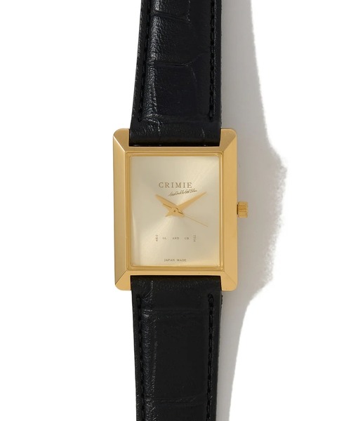 CRIMIE(クライミー)の「CRIMIE/クライミー/RAYS WATCH GOLD(アナログ腕時計・メンズ・ブラック/ゴールド・L)」の6枚目の写真