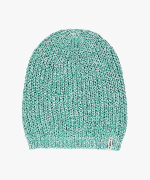 OVERRIDE（オーバーライド）の「OVERRIDE  REC 2WAY LOOSE BEANIE SG / オーバーライド（ニットキャップ/ビーニー・レディース・イエロー/グリーン/レッド/ブラック・57~59cm）」の2枚目の写真