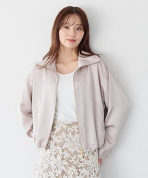 Andemiu | サテンブルゾン643040(ブルゾン)