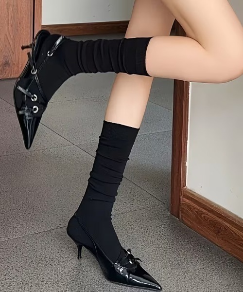 Vipoa(ヴィポア)の「バックストラップミュールサンダル(パンプス・レディース・ブラック/ボルドー・LARGE/MEDIUM/SMALL)」の8枚目の写真