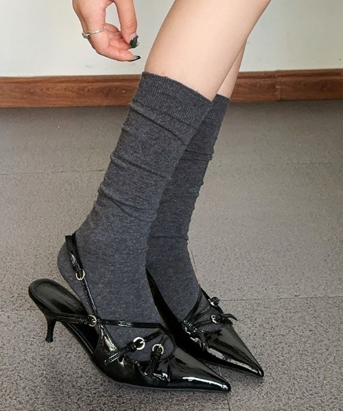 Vipoa(ヴィポア)の「バックストラップミュールサンダル(パンプス・レディース・ブラック/ボルドー・LARGE/MEDIUM/SMALL)」の20枚目の写真