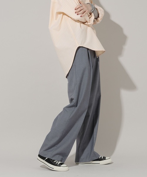 GEORGE'S(ジョージズ)の「ストレートスラックス(スラックス・レディース・グレー/ベージュ/ネイビー・SMALL/MEDIUM)」の10枚目の写真
