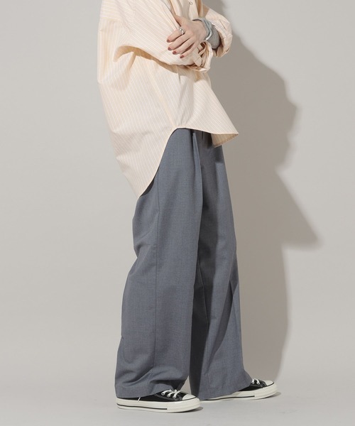 GEORGE'S(ジョージズ)の「ストレートスラックス(スラックス・レディース・グレー/ベージュ/ネイビー・SMALL/MEDIUM)」の11枚目の写真