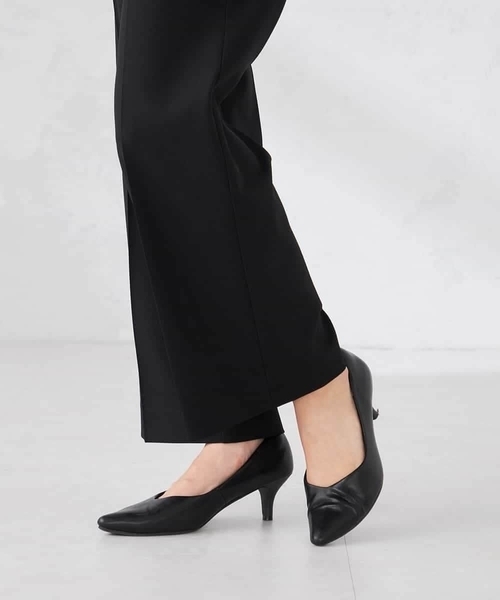 a.v.v（アーヴェヴェ）の「［支持率NO.1/イージーケア/ストレッチ］スッキリ見えストレートパンツ（その他パンツ・レディース・ライトグレー/ネイビー/ライトピンク/アイボリー/ブラック・36/38/42/40/34）」の22枚目の写真