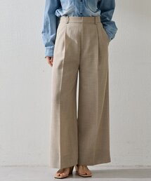 Whim Gazette | リネンライクワイドパンツ(その他パンツ)