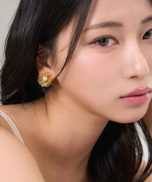 CEMONEMO(セモネモ)の「透かし フラワー メタル ピアス(ピアス(両耳用)・レディース・その他2/その他1/その他4/その他3・FREE)」の21枚目の写真