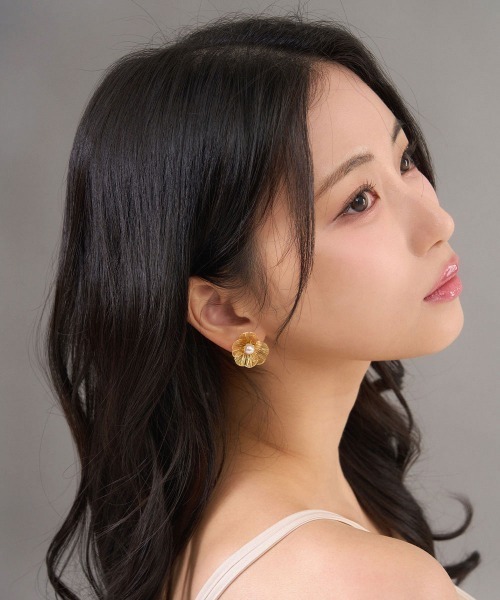 CEMONEMO(セモネモ)の「透かし フラワー メタル ピアス(ピアス(両耳用)・レディース・その他2/その他1/その他4/その他3・FREE)」の22枚目の写真