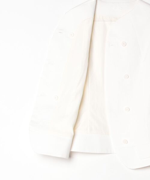 Demi-Luxe BEAMS（デミルクス ビームス）の「SEEペプラムジレ（ベスト・レディース・ホワイト・38）」の3枚目の写真