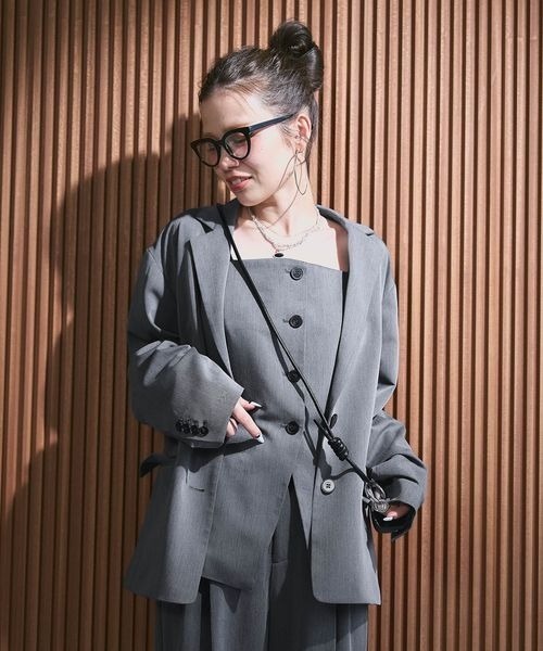 JEANASIS（ジーナシス）の「【よしはらさん企画】BNHR Le Lien Ring/644139（ベルト・レディース・ブラック×シルバー/ホワイト×ゴールド・FREE）」の3枚目の写真