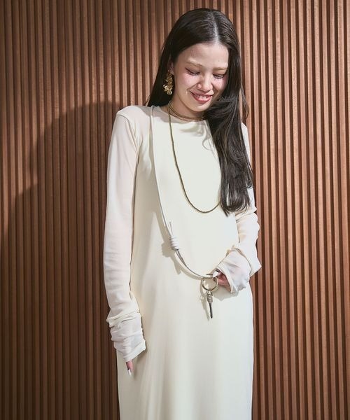 JEANASIS（ジーナシス）の「【よしはらさん企画】BNHR Le Lien Ring/644139（ベルト・レディース・ブラック×シルバー/ホワイト×ゴールド・FREE）」の9枚目の写真