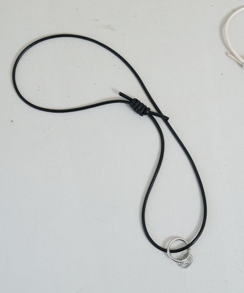 JEANASIS（ジーナシス）の「【よしはらさん企画】BNHR Le Lien Ring/644139（ベルト・レディース・ブラック×シルバー/ホワイト×ゴールド・FREE）」の16枚目の写真