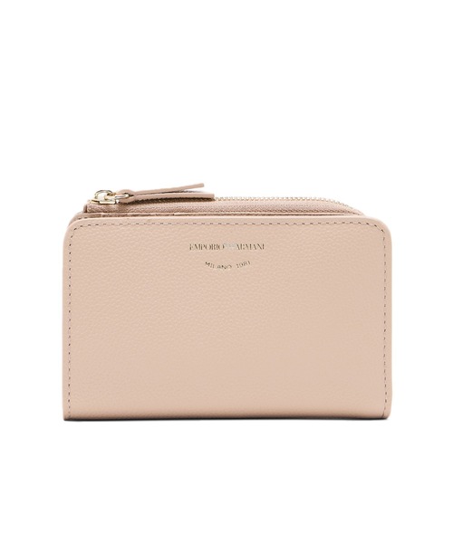 EMPORIO ARMANI(エンポリオアルマーニ)の「<オンライン限定>【エンポリオ アルマーニ】二つ折りウォレット ディアプリントレザー(財布・レディース・ダークベージュ/ブラック/ライトブルー・FREE)」の3枚目の写真
