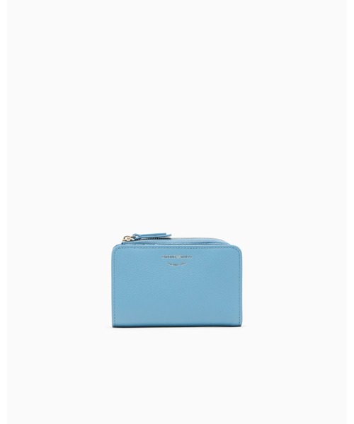EMPORIO ARMANI(エンポリオアルマーニ)の「<オンライン限定>【エンポリオ アルマーニ】二つ折りウォレット ディアプリントレザー(財布・レディース・ダークベージュ/ブラック/ライトブルー・FREE)」の4枚目の写真