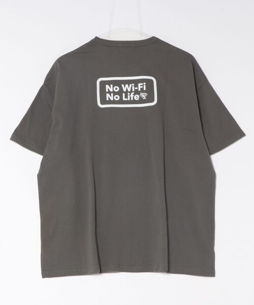 FOV(フォブ)の「FOV/フォブ Wi-Fi Tシャツ(Tシャツ/カットソー・レディース・ベージュ系その他/チャコールグレー/サックスブルー・F)」の10枚目の写真