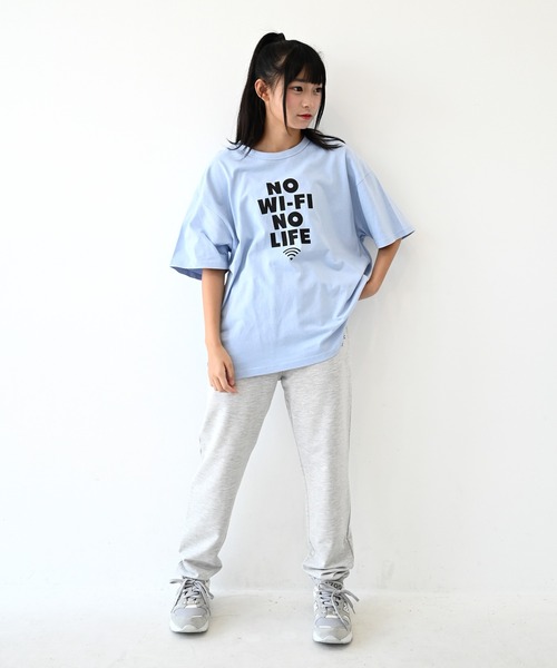FOV(フォブ)の「FOV/フォブ Wi-Fi Tシャツ(Tシャツ/カットソー・レディース・ベージュ系その他/チャコールグレー/サックスブルー・F)」の5枚目の写真