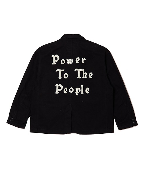 MSML(エムエスエムエル)の「CANVAS 2B EMBROIDERY JACKET(ブルゾン・メンズ・ブラック・XL/L/M)」の3枚目の写真