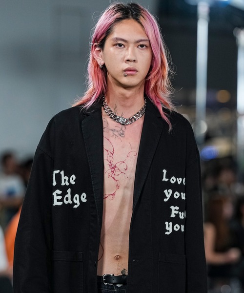MSML(エムエスエムエル)の「CANVAS 2B EMBROIDERY JACKET(ブルゾン・メンズ・ブラック・XL/L/M)」の7枚目の写真