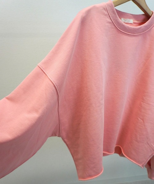gossara（ゴサラ）の「パウダースウェットPO（スウェット・レディース・チャコール/オートミール/ピンク・FREE）」の7枚目の写真