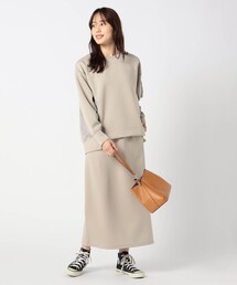 Grand PARK | 【セット企画】MA-1ポケット付きプルオーバー+スカート(ワンピース)