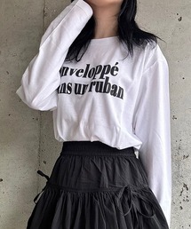 フレンチリボンロンT/長袖Tシャツ