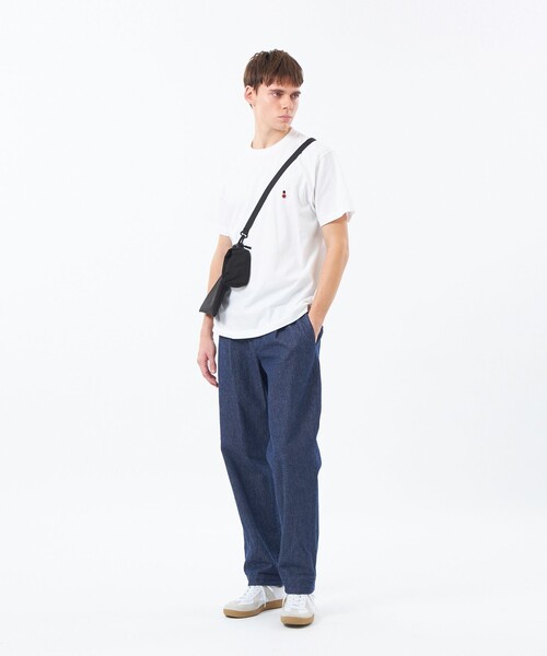 MACKINTOSH PHILOSOPHY（ﾏｯｷﾝﾄｯｼｭ ﾌｨﾛｿﾌｨｰ）の「【MACKINTOSH PHILOSOPHY × KiU】サコッシュ＆チャームポーチ（ショルダーバッグ・メンズ・ブラック/グレー・FREE）」の6枚目の写真