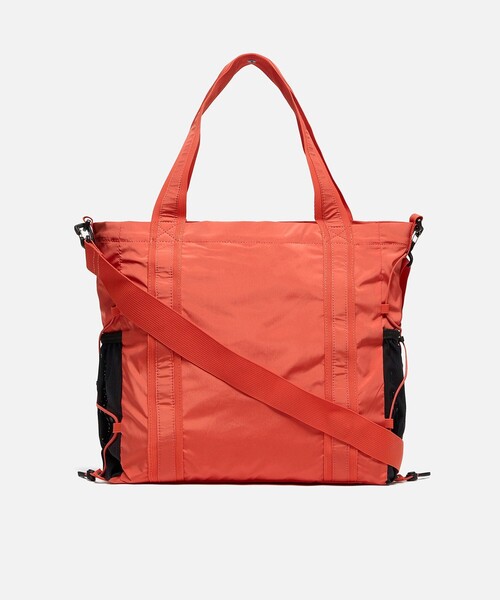 AIGLE(エーグル)の「撥水 ライト&コンパクト トートバッグ 14L(トートバッグ・レディース・オレンジ/ホワイト/ダークネイビー・FREE)」の6枚目の写真