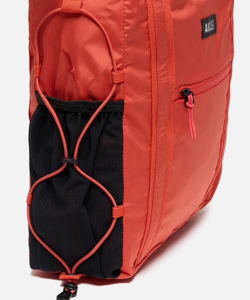AIGLE(エーグル)の「撥水 ライト&コンパクト トートバッグ 14L(トートバッグ・レディース・オレンジ/ホワイト/ダークネイビー・FREE)」の13枚目の写真