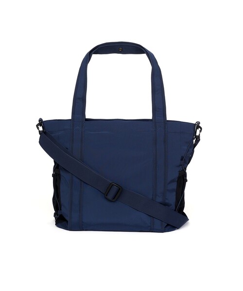 AIGLE(エーグル)の「撥水 ライト&コンパクト トートバッグ 14L(トートバッグ・レディース・オレンジ/ホワイト/ダークネイビー・FREE)」の22枚目の写真