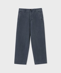 PS Paul Smith | テクスチャードコットン ワイドトラウザーズ / 162104 852Z(その他パンツ)