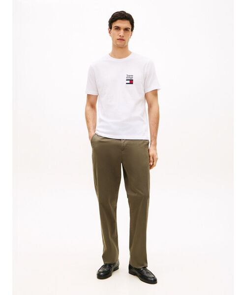 TOMMY HILFIGER（トミーヒルフィガー）の「BRAND LOVE TEXT STACK TEE（Tシャツ/カットソー・メンズ・レッド/ホワイト/ブラック・LARGE/SMALL/MEDIUM/X-LARGE）」の10枚目の写真