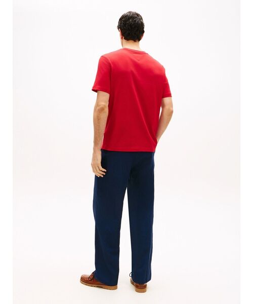 TOMMY HILFIGER（トミーヒルフィガー）の「BRAND LOVE TEXT STACK TEE（Tシャツ/カットソー・メンズ・レッド/ホワイト/ブラック・LARGE/SMALL/MEDIUM/X-LARGE）」の16枚目の写真
