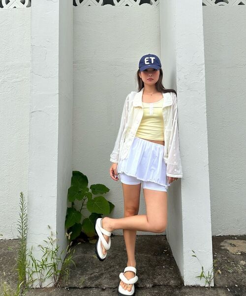 Kijun（キジュン）の「Puff Layered Shorts Off-White（その他パンツ・レディース・その他・SMALL/MEDIUM）」の6枚目の写真