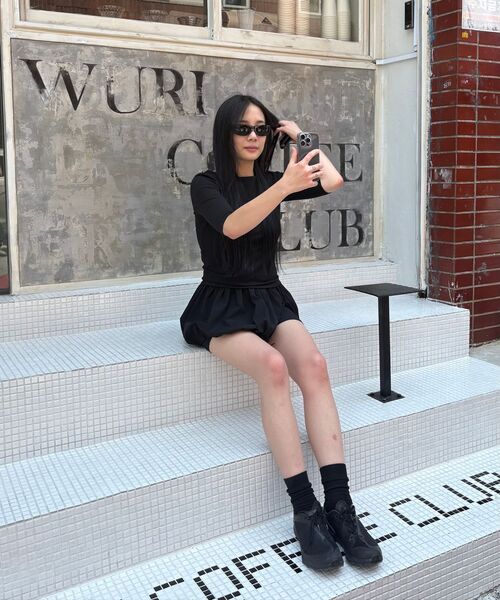 Kijun（キジュン）の「Puff Layered Shorts Off-White（その他パンツ・レディース・その他・SMALL/MEDIUM）」の4枚目の写真