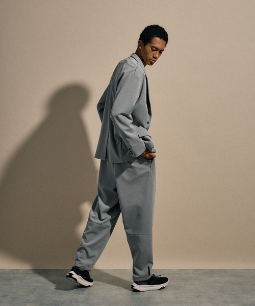 niko and...（ニコアンド）の「[NUMERALS]SOFT TAILORED JACKET（テーラードジャケット・メンズ・ブラック/グレー・LARGE/MEDIUM）」の6枚目の写真