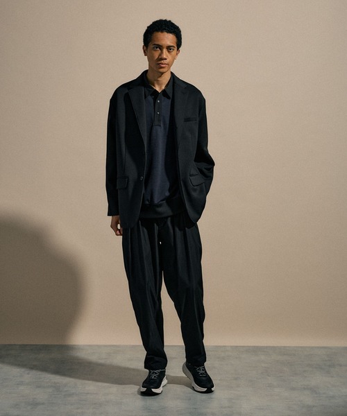 niko and...（ニコアンド）の「[NUMERALS]SOFT TAILORED JACKET（テーラードジャケット・メンズ・ブラック/グレー・LARGE/MEDIUM）」の10枚目の写真