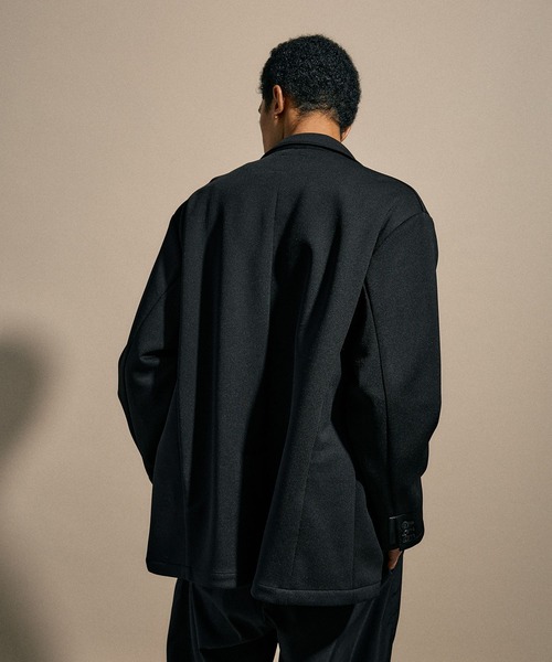 niko and...（ニコアンド）の「[NUMERALS]SOFT TAILORED JACKET（テーラードジャケット・メンズ・ブラック/グレー・LARGE/MEDIUM）」の16枚目の写真