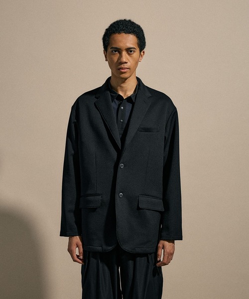 niko and...（ニコアンド）の「[NUMERALS]SOFT TAILORED JACKET（テーラードジャケット・メンズ・ブラック/グレー・LARGE/MEDIUM）」の17枚目の写真