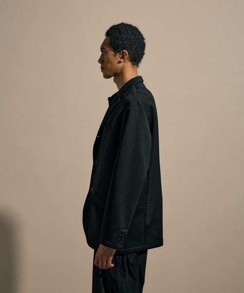 niko and...（ニコアンド）の「[NUMERALS]SOFT TAILORED JACKET（テーラードジャケット・メンズ・ブラック/グレー・LARGE/MEDIUM）」の18枚目の写真