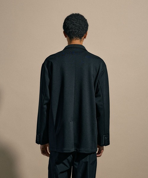 niko and...（ニコアンド）の「[NUMERALS]SOFT TAILORED JACKET（テーラードジャケット・メンズ・ブラック/グレー・LARGE/MEDIUM）」の19枚目の写真