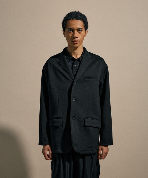 niko and...（ニコアンド）の「[NUMERALS]SOFT TAILORED JACKET（テーラードジャケット・メンズ・ブラック/グレー・LARGE/MEDIUM）」の20枚目の写真